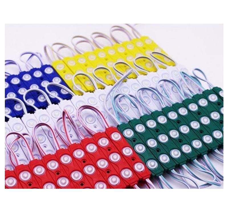 2835 Modül LED 3’lü Mercekli Plus 160° Renkli – IP66 Dış Mekan image 2