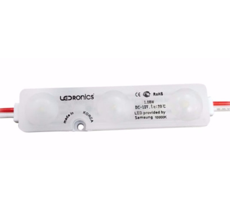 2835 Samsung Modül LED 3’lü Beyaz – IP66 Dış Mekan image 2