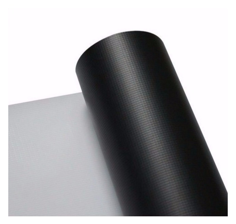 440 Gr. Coated Blackback Vinil Branda – Beyaz Ön, Siyah Arka Yüzey image