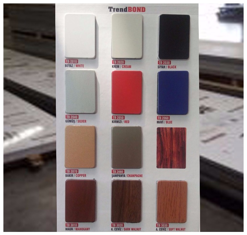 ALPİL Trendbond Alüminyum Kompozit Levha 4 mm