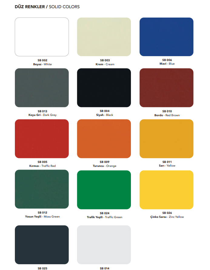 ASAŞ Singbond Alüminyum Kompozit Levha 4 mm