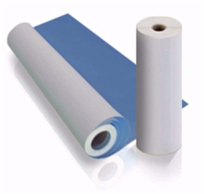 Blueback Baskı Kağıdı Beyaz Arkası Mavi 2.07x200 m image