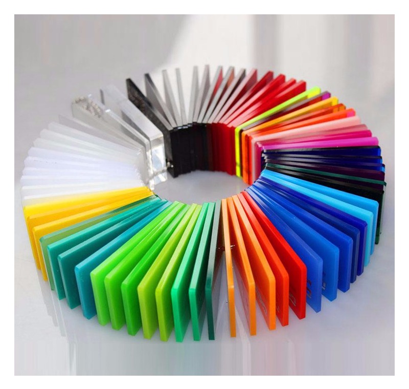 Pleksiglass Akrilik Levha Dökme Renkli