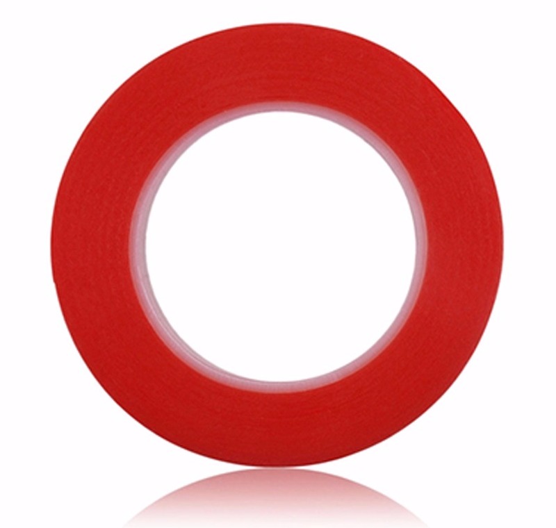 RF‑421 Gri Silikonlu Kırmızı Çift Taraflı Bant 18x33 mt